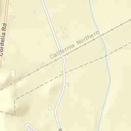 Thomasson California Street Map