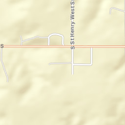 1281 W 1100 S Ferdinand Indiana Street Map