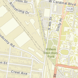 2174 KY-1020 Louisville Kentucky Street Map