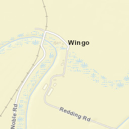 Wingo California Street Map