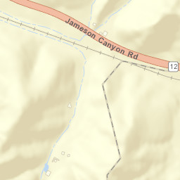 Creston California Street Map