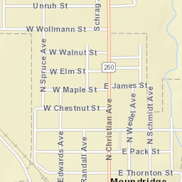 100-106 East James Street Moundridge KS Street Map