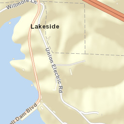 Alternate Route US Highway 54, Lake Ozark Street Map