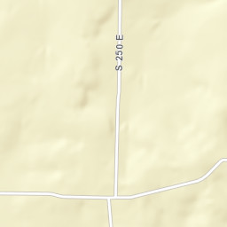 County Road 1025 South, Fort Branch, IN Street Map