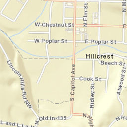 200-298 North Capitol Avenue, Corydon, IN Street Map