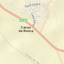 Casas de Reina Street Map
