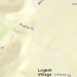 Loghill Village Colorado Street Map