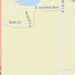 353-399 East Garfield Avenue Sterling KS Street Map