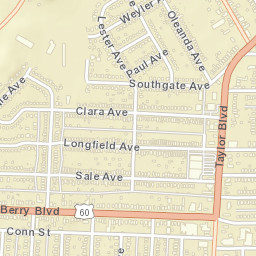 3370-3398 Powell Avenue, Louisville, KY Street Map