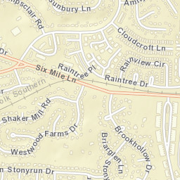 7701-7765 6 Mile Lane, Louisville, KY Street Map