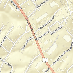 387-399 Brighton Park Boulevard, Frankfort Street Map