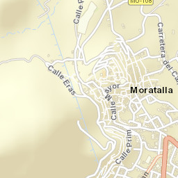 Moratalla Street Map