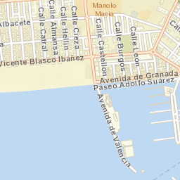 Santa Pola Street Map
