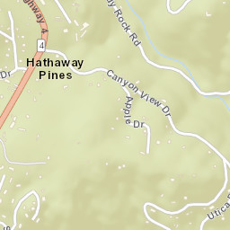 Sunset Point California Street Map