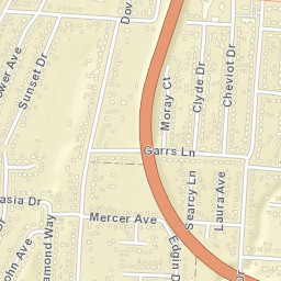 4212 Searcy Lane, Louisville, KY 40216 Street Map