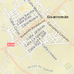 Guarromán Street Map