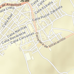 Navas de San Juan Street Map