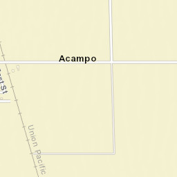 Acampo California Street Map