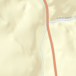 Dog Town California Street Map