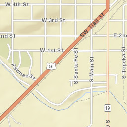 100-198 Broadway St, Larned, KS 67550 Street Map