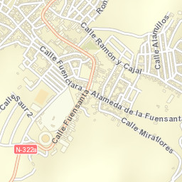Villanueva del Arzobispo Street Map