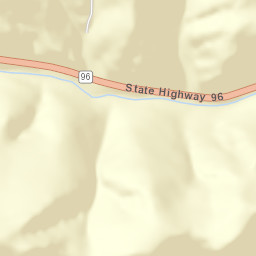 17843-19381 Highway 96, Westcliffe, CO Street Map