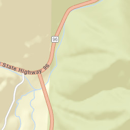 McKenzie Junction Colorado Street Map