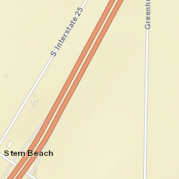 Stem Beach Colorado Street Map