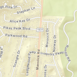 1605 Tunisian Way Louisville Kentucky Street Map