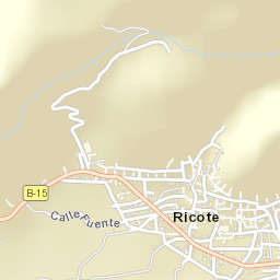 Ricote Street Map