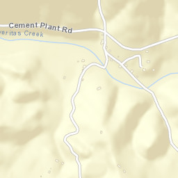 Calaveritas California Street Map