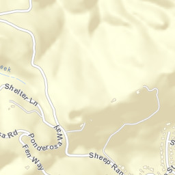 Rocky Hill California Street Map