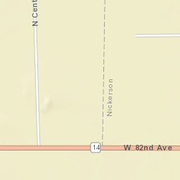 11633-11899 W 82nd Ave Nickerson Street Map