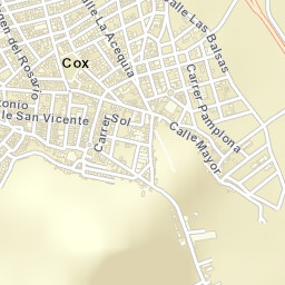 Cox Street Map