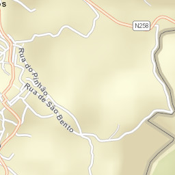 Barrancos Street Map
