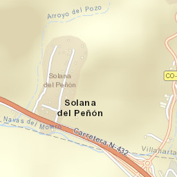 Villaharta Street Map