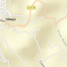 Obejo Street Map