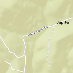 Jupiter California Street Map