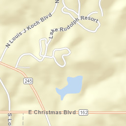 Santa Lane Santa Claus IN 47579 Street Map