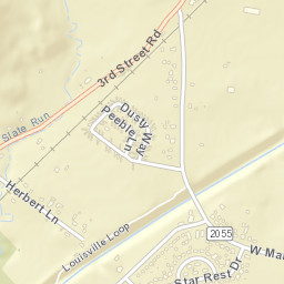 8801-8821 W Manslick Rd, Louisville, KY Street Map