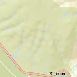 Millerton California Street Map