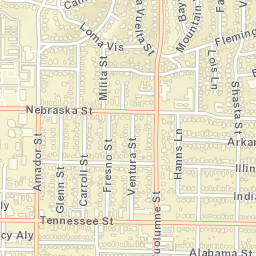 1800 Tennessee St, Vallejo, CA 94590, USA Street Map