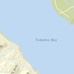 Inverness California Street Map