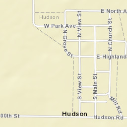 South Main Street, Hudson, KS 67545 Street Map
