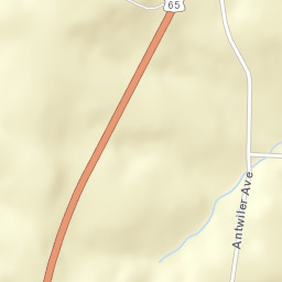 Fristoe, MO, USA Street Map