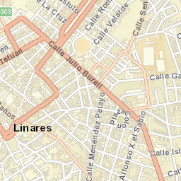 Linares Street Map