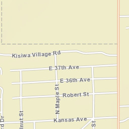 3410 N Elm St, Hutchinson, KS 67502 Street Map