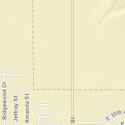 4205 N Lorraine St Hutchinson KS Street Map