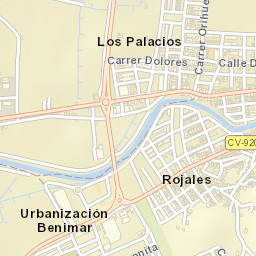 Rojales Street Map