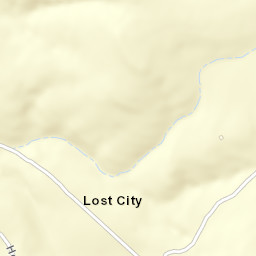 Lost City California Street Map